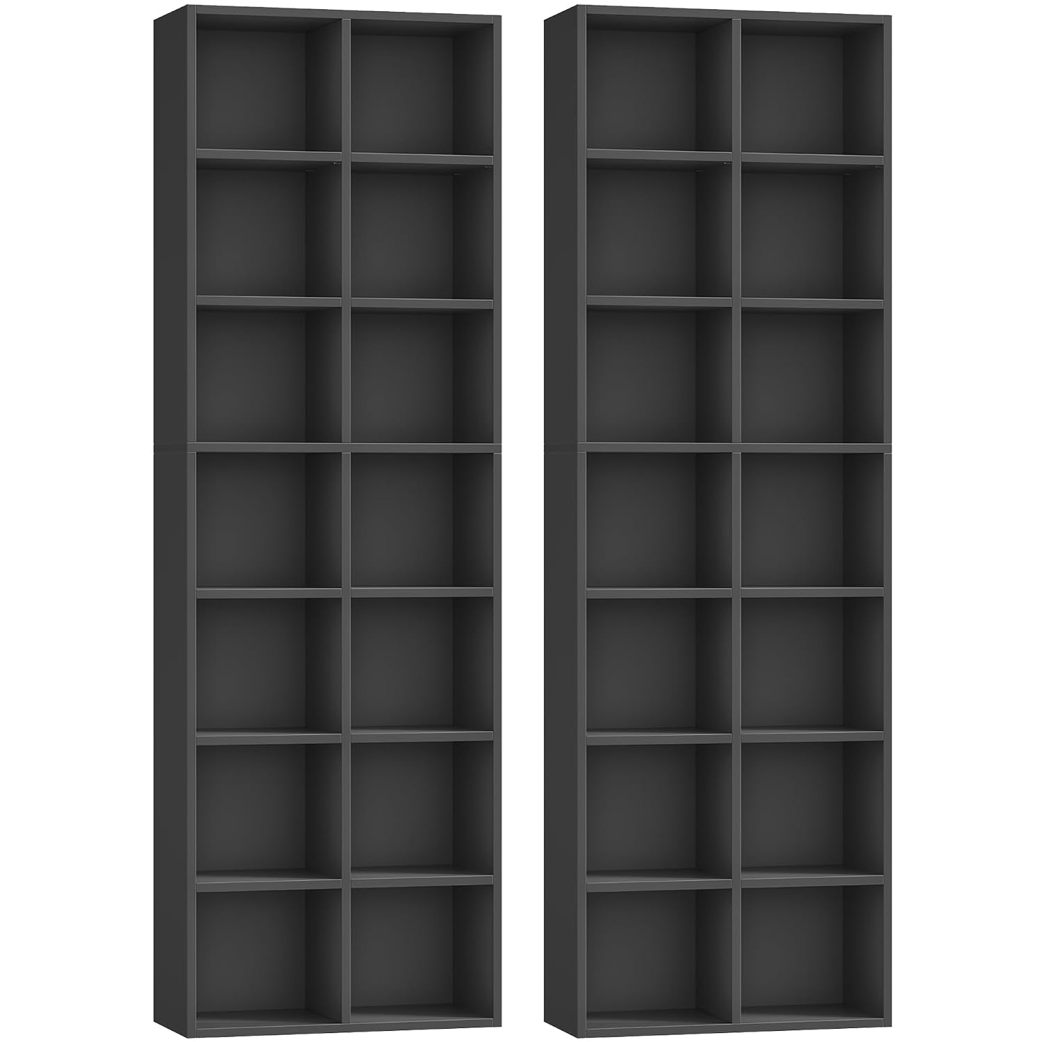 71 Zoll hohes, schmales 7-stuf – Bookcase Wood Shelf Bewertung und Preis