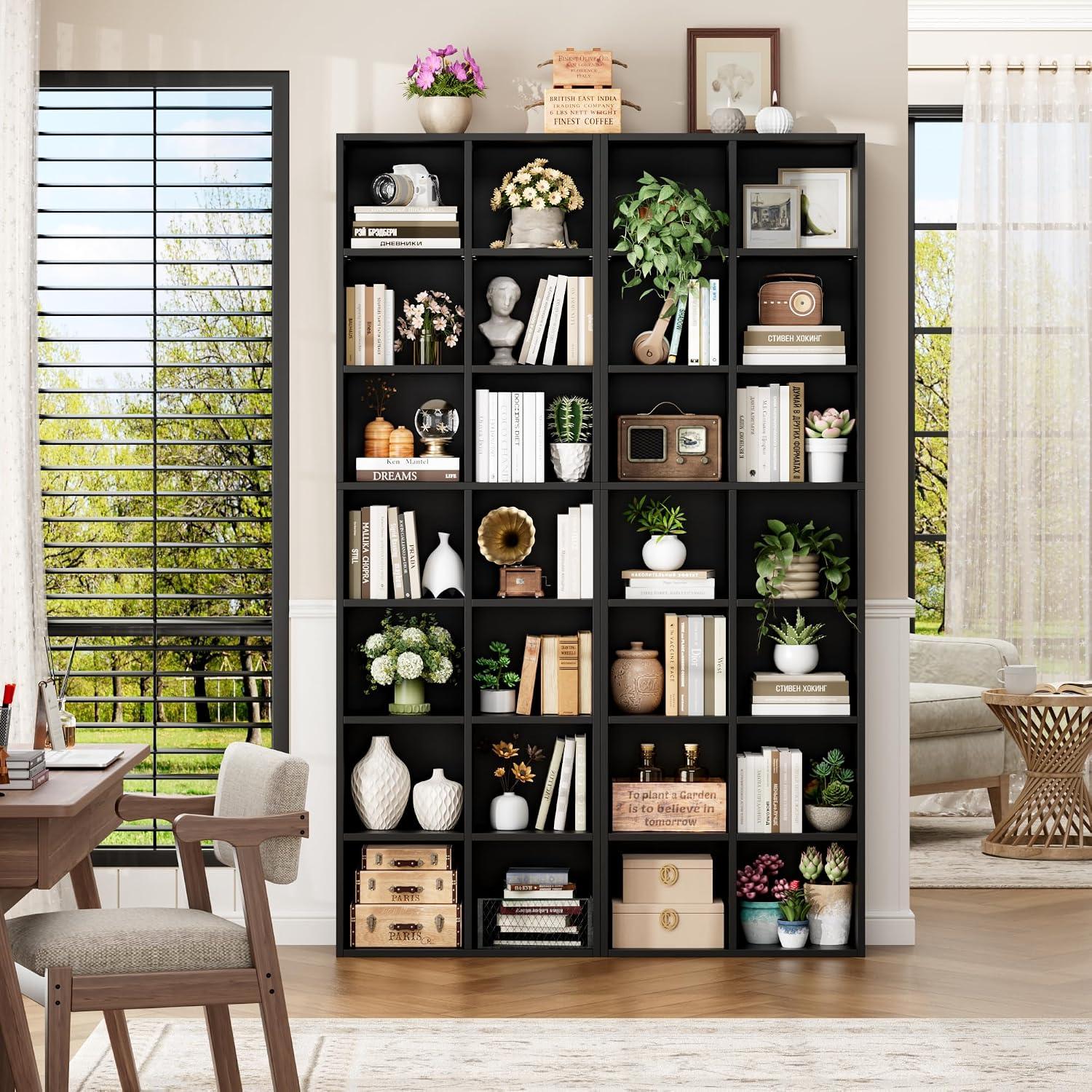 71 Zoll hohes, schmales 7-stuf – Bookcase Wood Shelf Bewertung und Preis