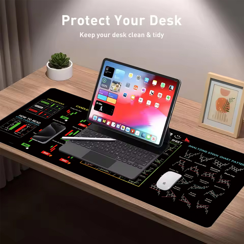 EXCO Stock Market Trader Leder – Desk Mat Leather Bewertung und Preis