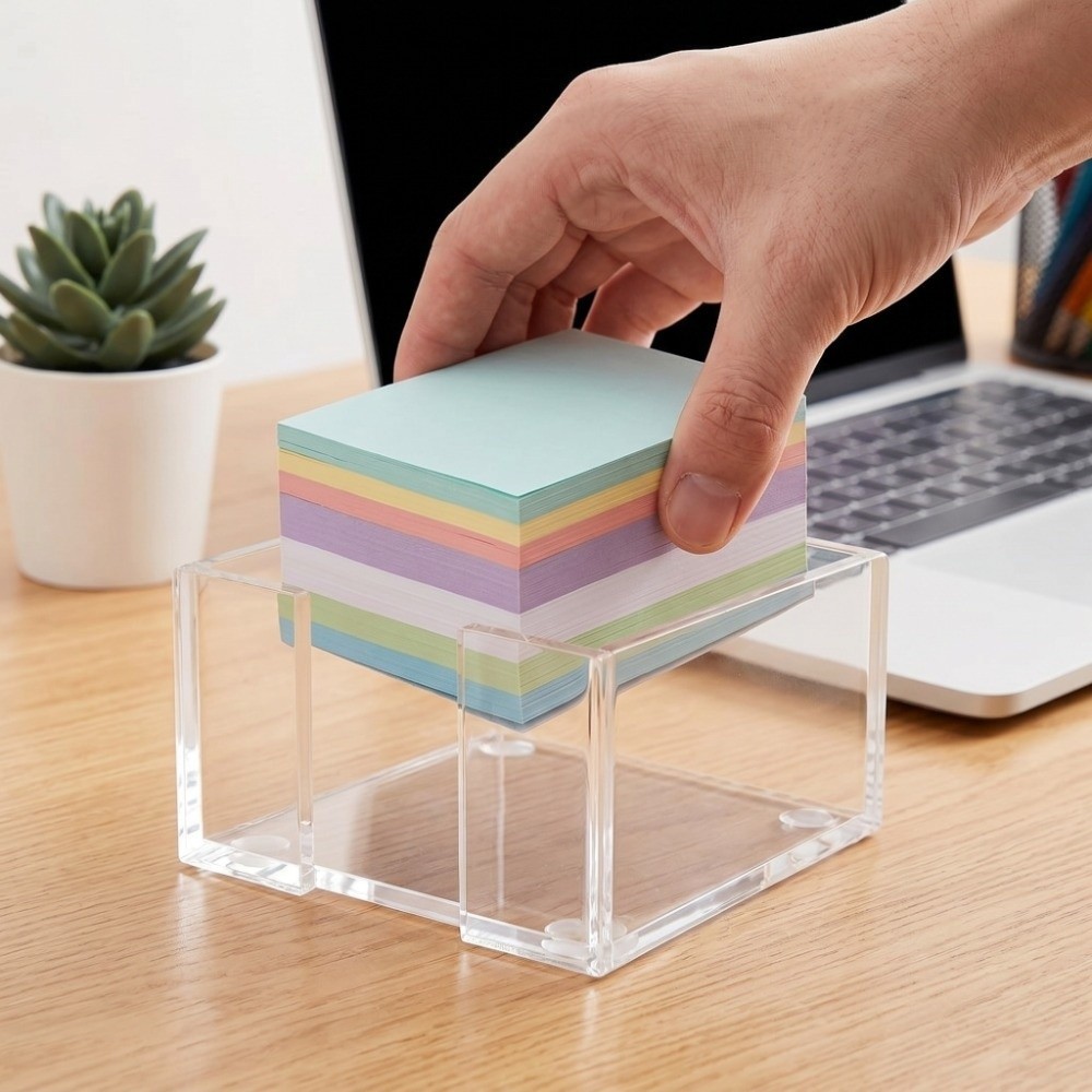 Transparenter Haftnotizhalter  – Sticky Note Dispenser Bewertung und Preis