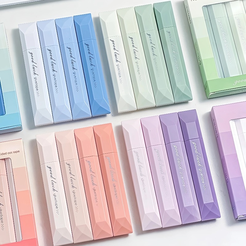 4 Stück Farbverlauf-Klebeband, – Sticky Note Dispenser Bewertung und Preis