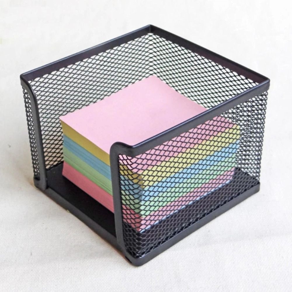 Schwarzer Mesh-Papierwürfel, M – Sticky Note Dispenser Bewertung und Preis