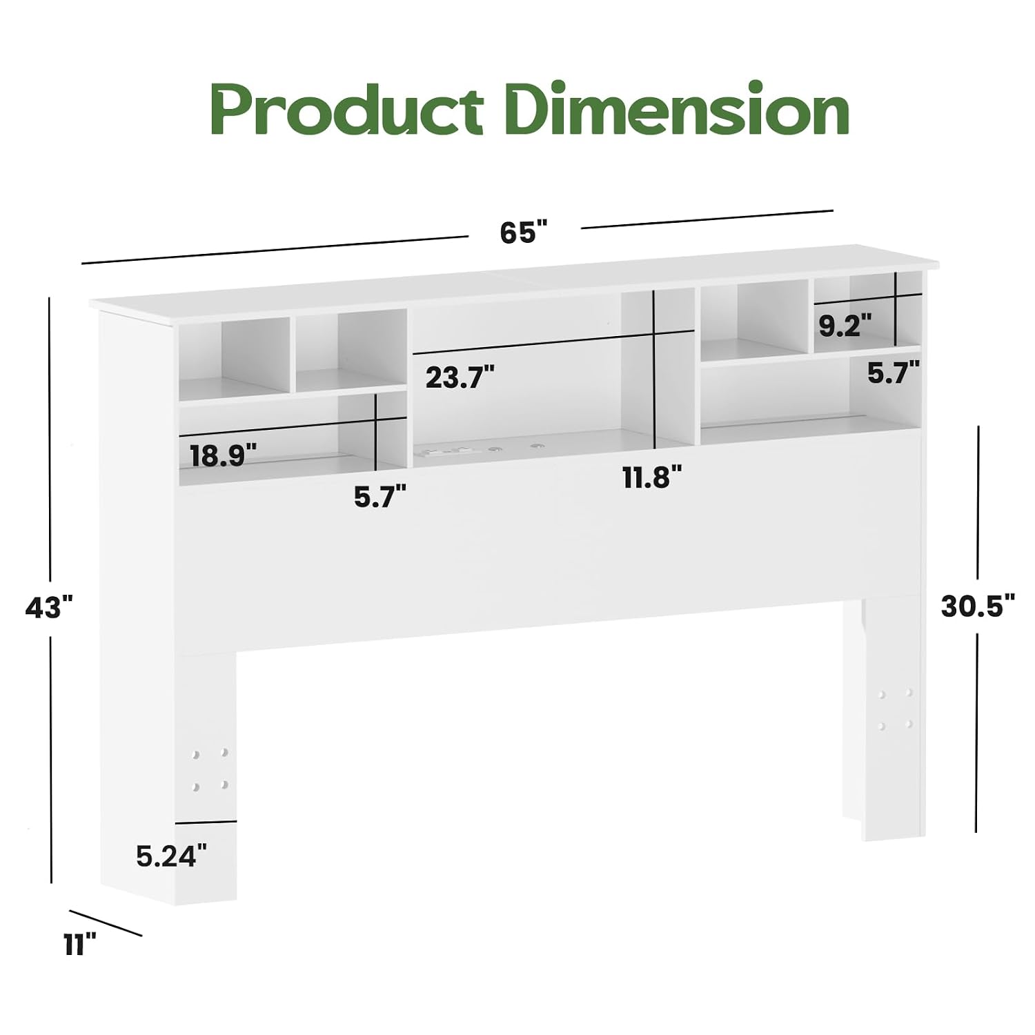 Queen-Size-Kopfteil Nur Holz-B – Bookcase Wood Shelf Bewertung und Preis