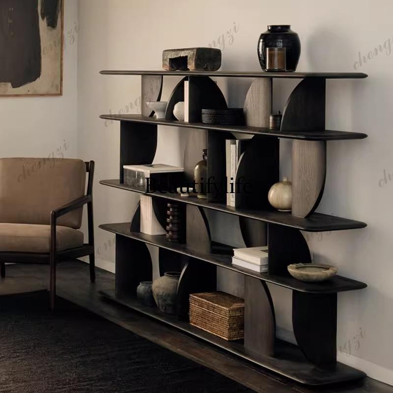 Massivholz-Bücherregal, schwar – Bookcase Wood Shelf Bewertung und Preis