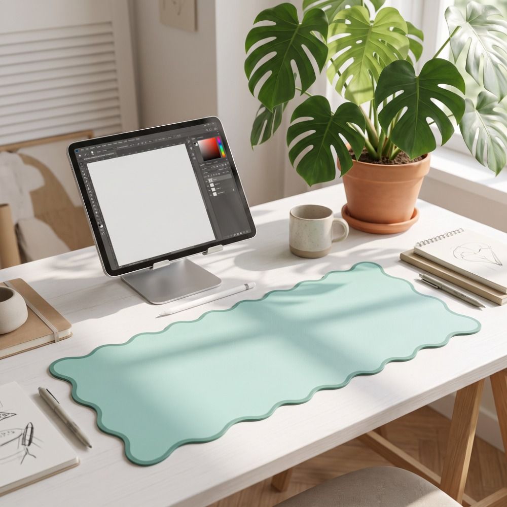Süße PU-Leder-Schreibtischunte – Desk Mat Leather Bewertung und Preis