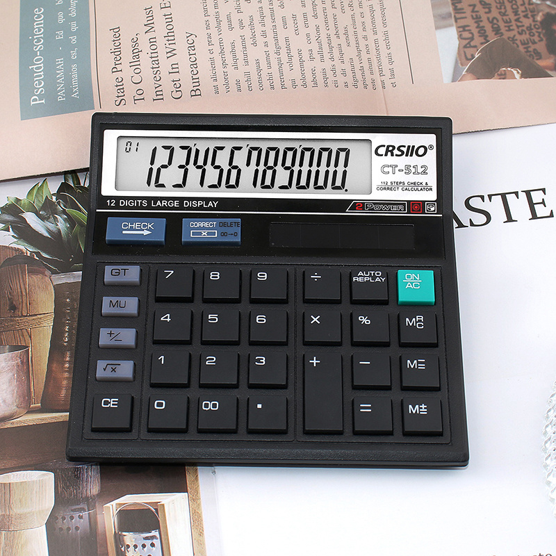 12-stelliger LCD-Display-Rechn – Home Office Tax Bewertung und Preis