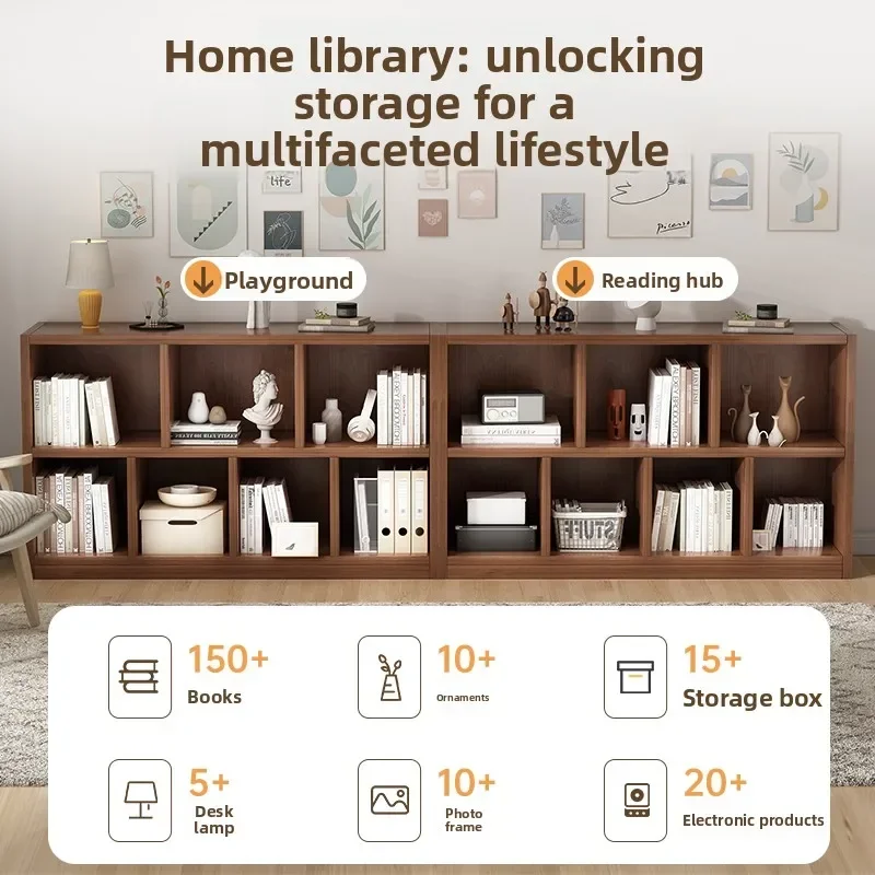 Multifunktionales Bücherregal, – Bookcase Wood Shelf Bewertung und Preis