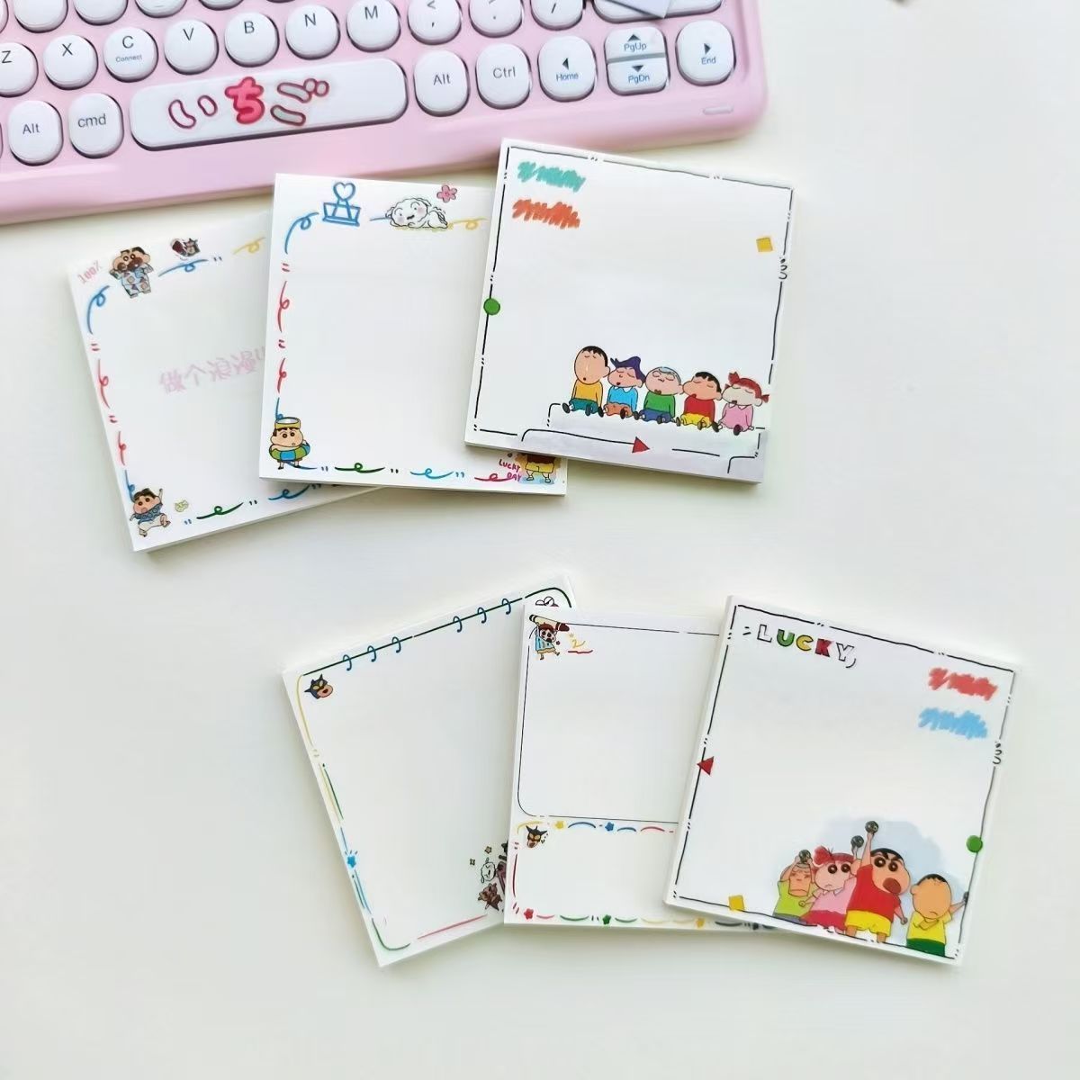 Crayon Shin-chan Quadratische  – Sticky Note Dispenser Bewertung und Preis