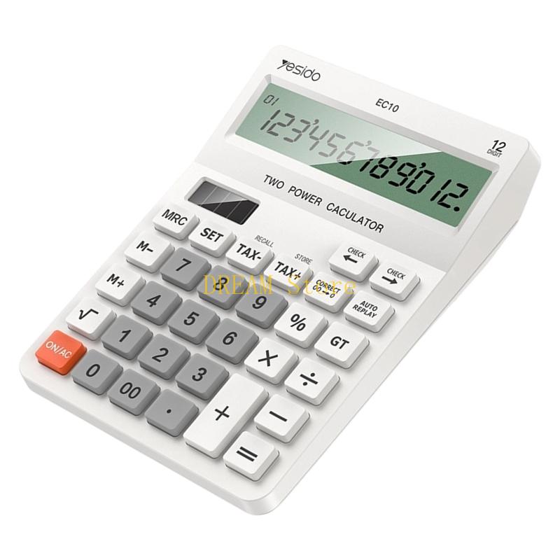 12-stelliger Tischrechner mit  – Home Office Tax Bewertung und Preis