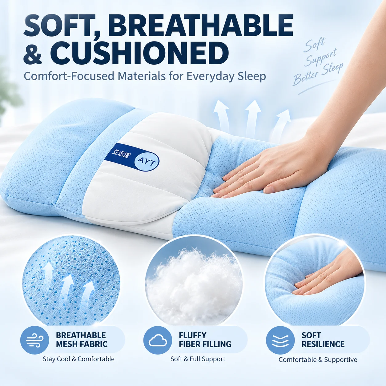 Schlaf-Lendenstützkissen 3-Zon – Mesh Back Cushion Bewertung und Preis