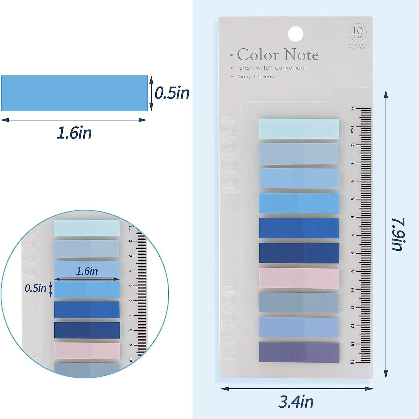 200/1600/2000 Blatt Transparen – Sticky Note Dispenser Bewertung und Preis