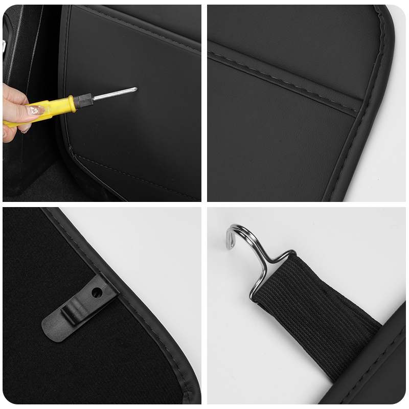 Auto Sitz Anti-Kick Pad Leder  – Mesh Back Cushion Bewertung und Preis