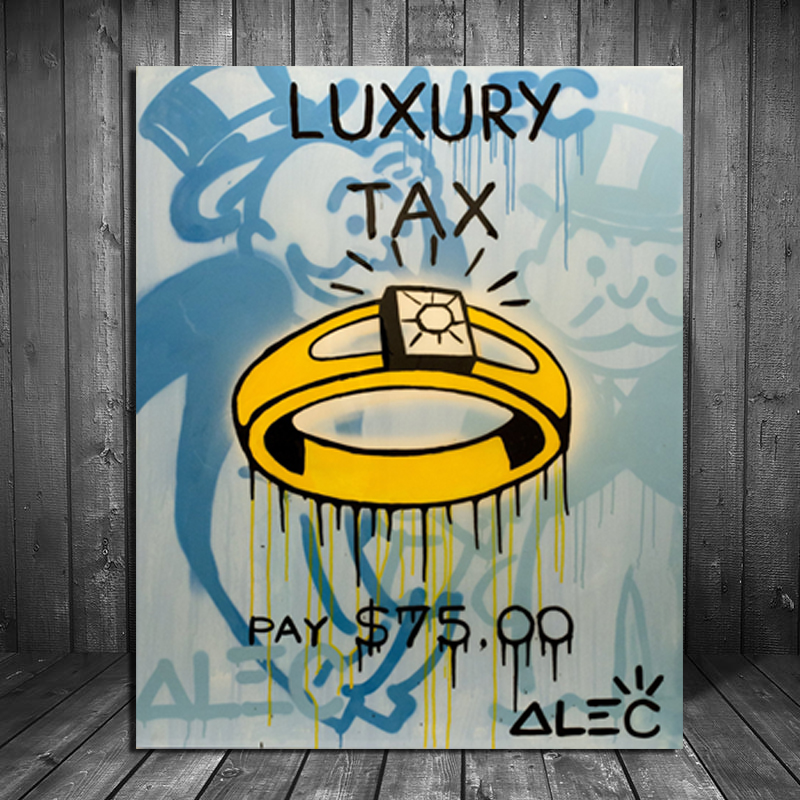 Alec Monopoly Luxus Steuer Wan – Home Office Tax Bewertung und Preis